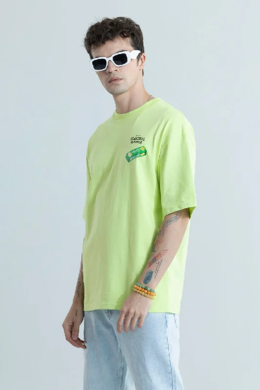 Seasonal Servings Green Oversized T-Shirt