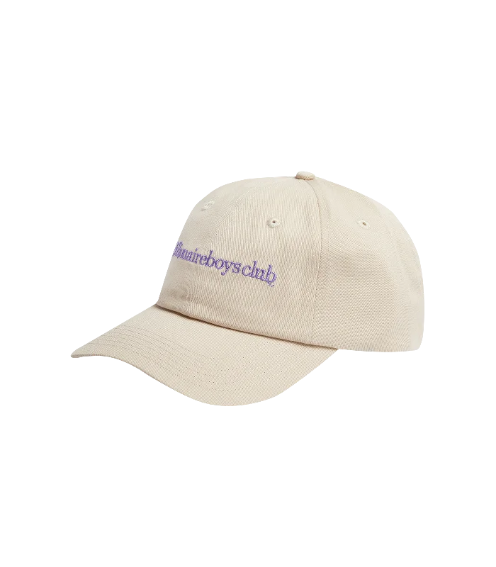 SERIF LOGO CAP - BEIGE