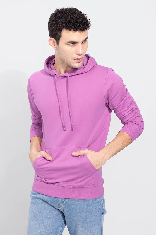 Solid Purple Hoodie