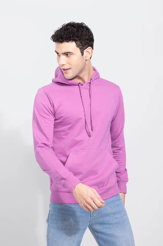 Solid Purple Hoodie