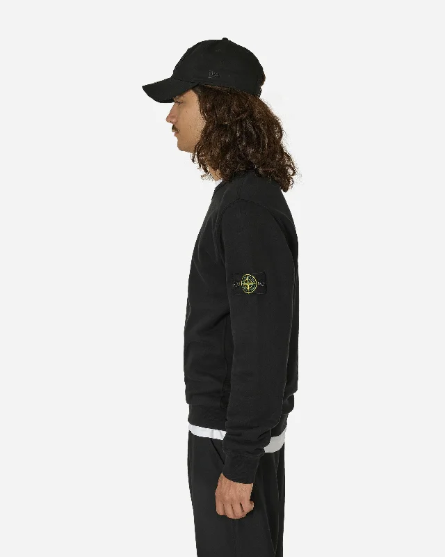 Garment Dyed Crewneck Sweatshirt Black