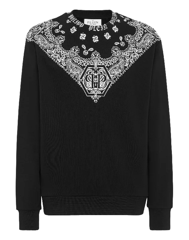 Sweatshirt LS Paisley Bandana