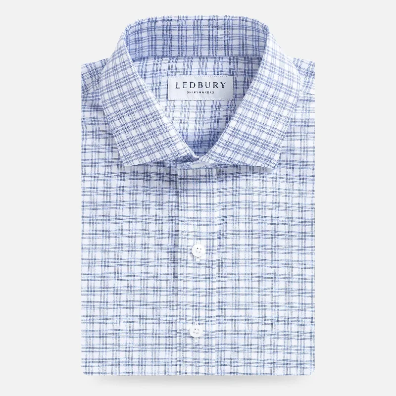 The Blue Nobleman Plaid Custom Shirt