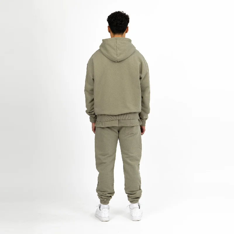 Zip Hoodie - Olive