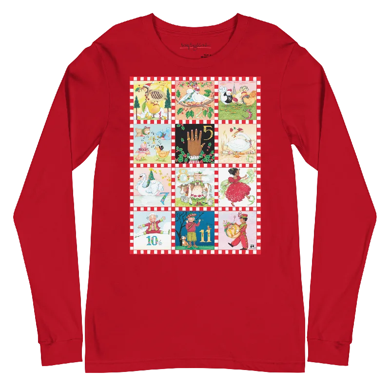 Twelve Days of Christmas Long Sleeve T-Shirt