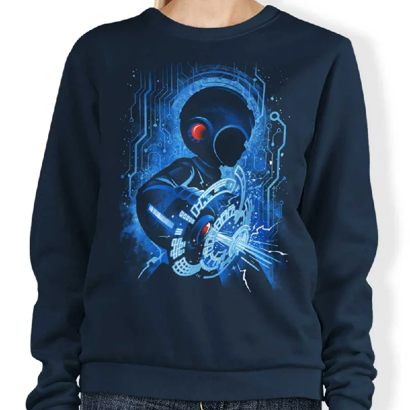 Sweatshirt / Navy / S