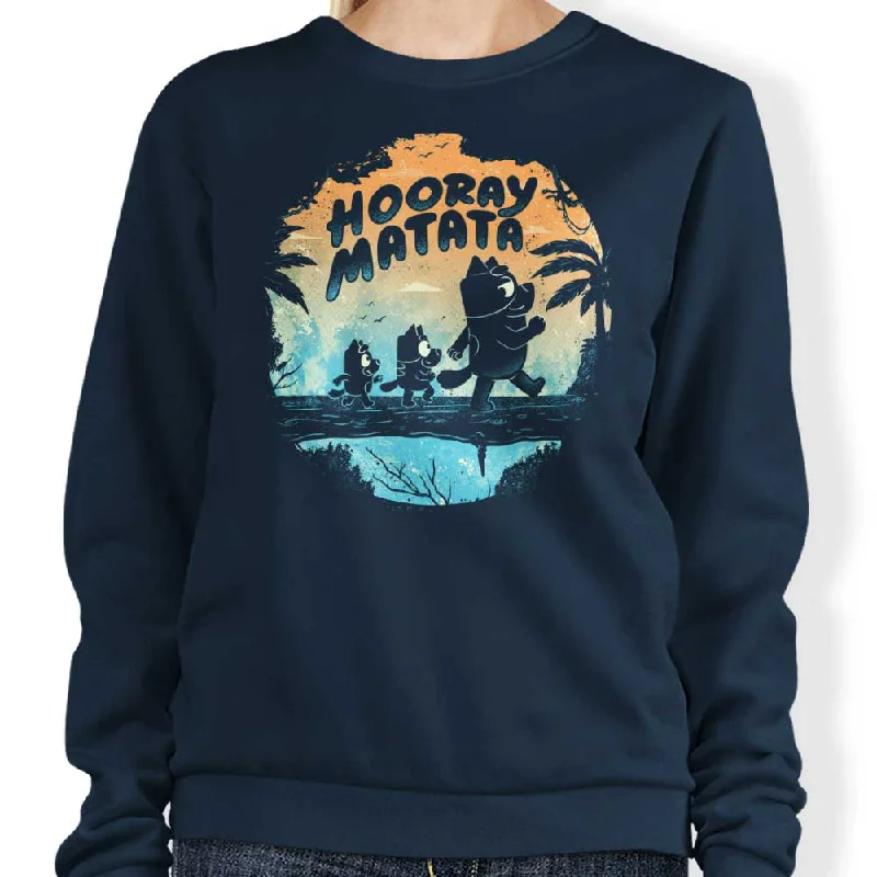 Sweatshirt / Navy / S