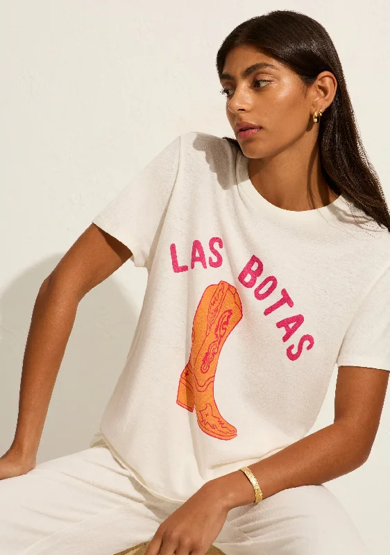 AUGUSTE THE LABEL Womens Boots Classic Tee - White