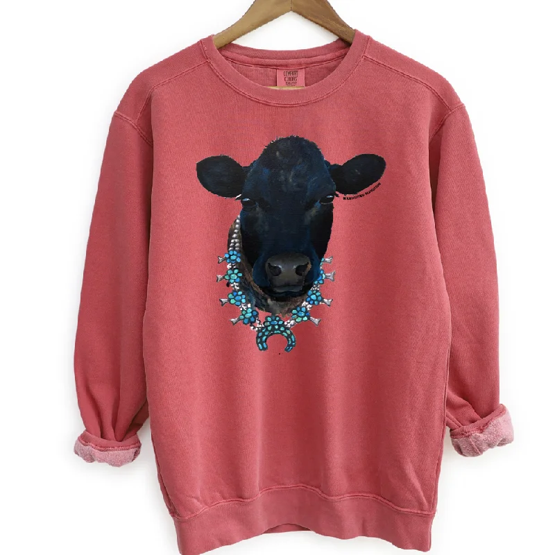 Black Cow Squash Crewneck (S-3XL) - Multiple Colors!