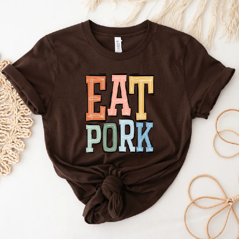 Boho Eat Pork T-Shirt (XS-4XL) - Multiple Colors!