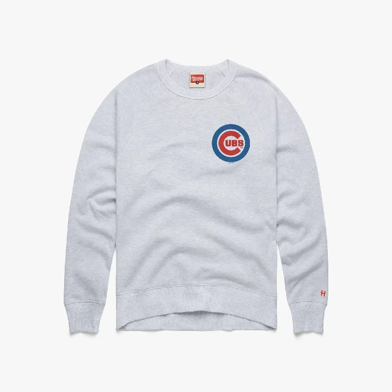 Chicago Cubs Jersey Logo Crewneck