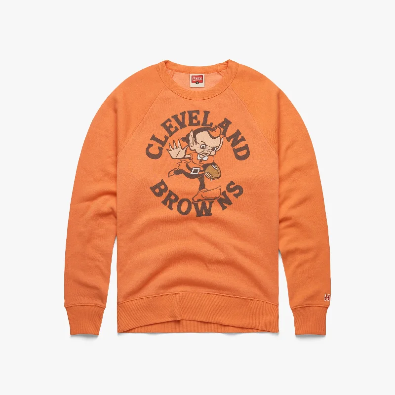 Cleveland Browns Brownie Stiff Arm Crewneck