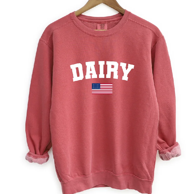 Dairy Flag Crewneck (S-3XL) - Multiple Colors!