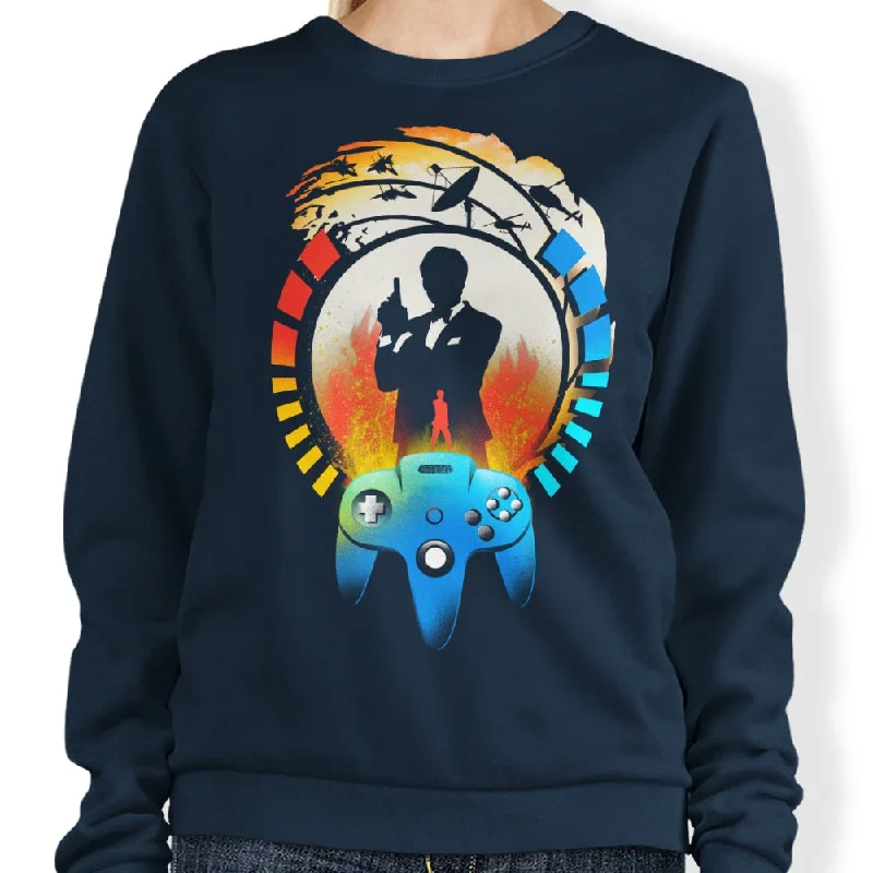 Sweatshirt / Navy / S