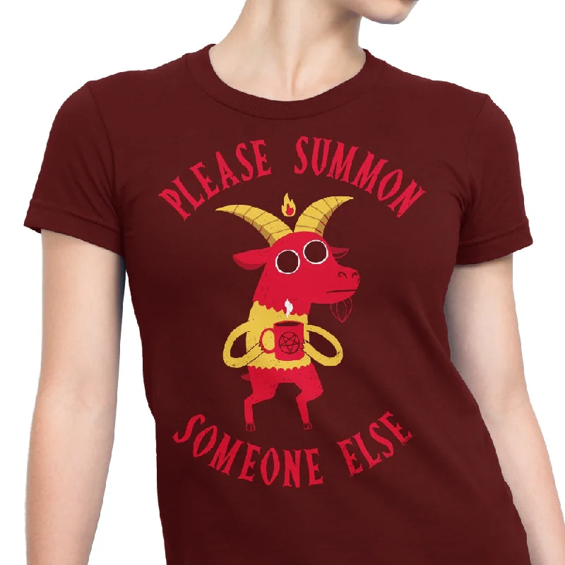 Women's Premium T-Shirt / Maroon / S