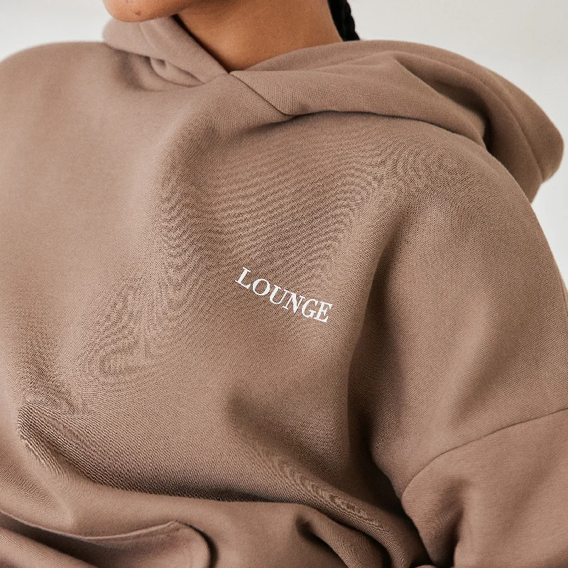 Essential Oversized Hoodie - Coffee