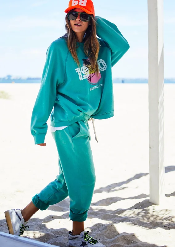 Hammill + Co Beach Vintage Sweat Jade