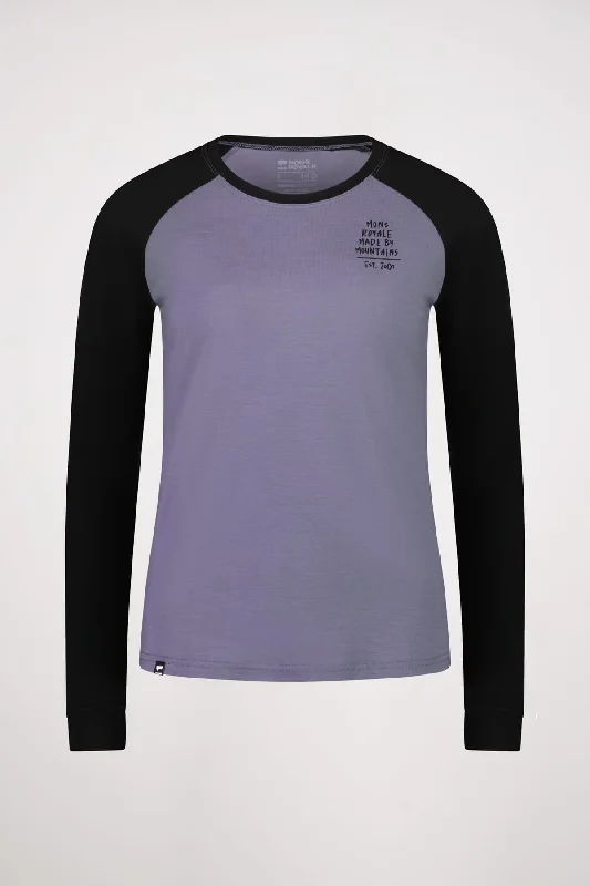 Icon Merino Air-Con Raglan - Shark Black