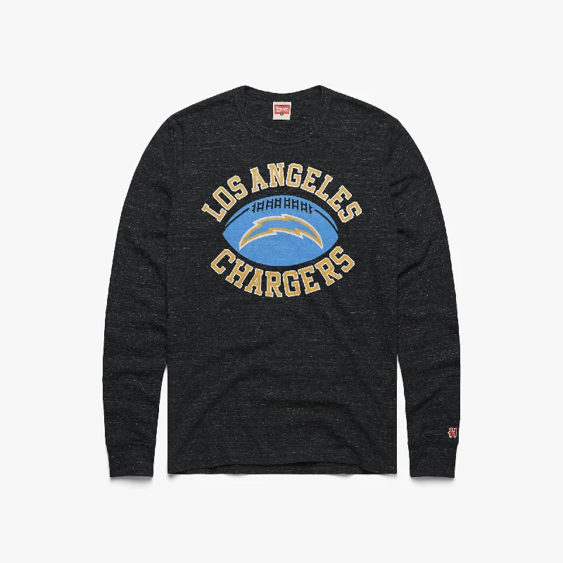 Los Angeles Chargers Pigskin Long Sleeve Tee