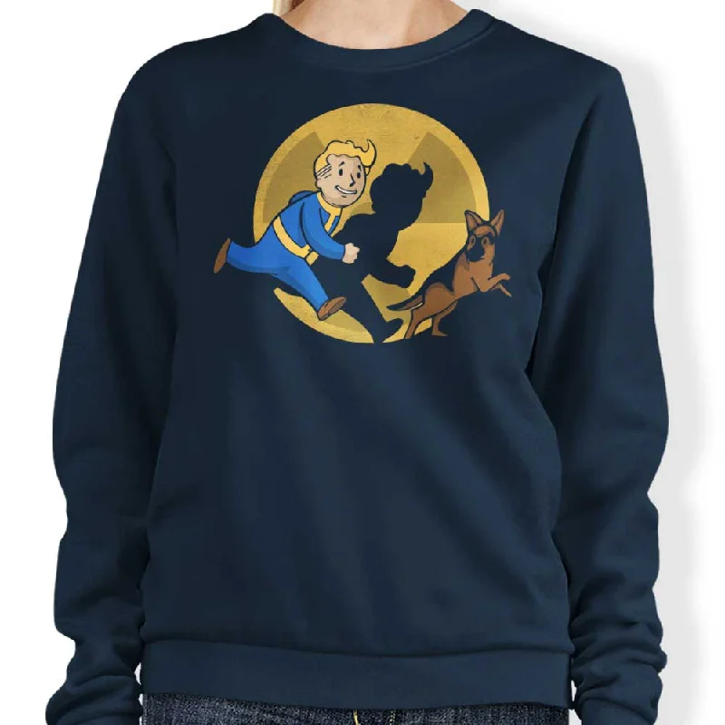 Sweatshirt / Navy / S