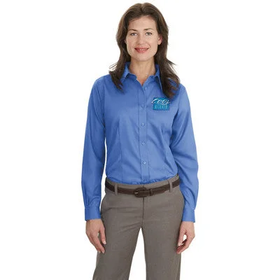 Port Authority Ladies Long-Sleeve Non-Iron Twill Shirt