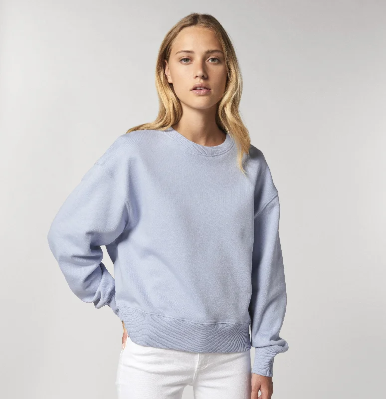 Radder Oversized Brushed Crewneck | NATURAL RAW