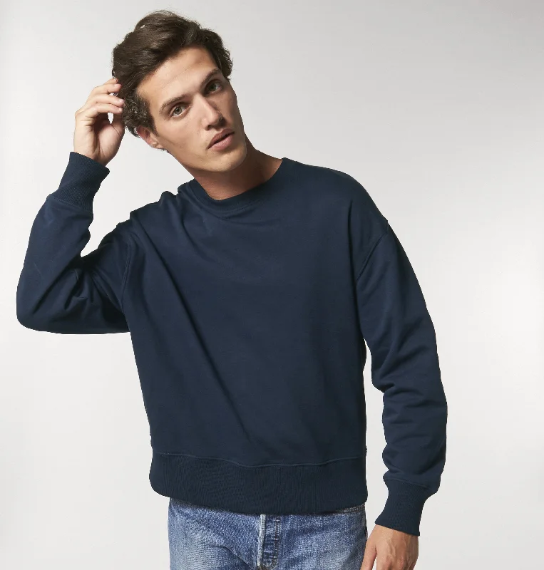 Radder Oversized Brushed Crewneck | NATURAL RAW