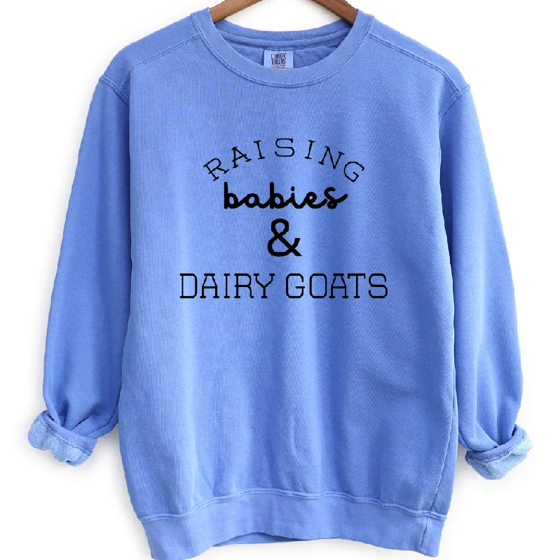 Raising Babies & Dairy Goats Crewneck (S-3XL) - Multiple Colors!