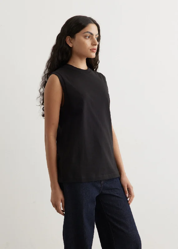 Relaxed Sleeveless Tee