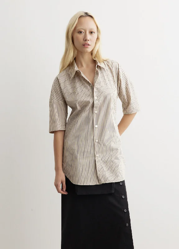 Short Sleeve Fitted Shirt