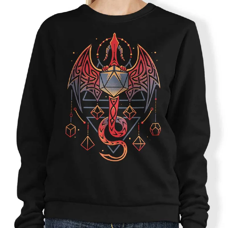 Celtic Dragon Dice - Sweatshirt