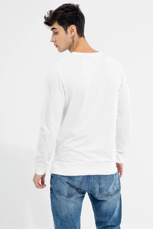 St.Tropez White Sweatshirt