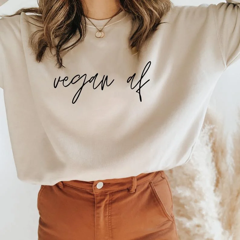 Vegan AF - MINIMAL : Winter Sweatshirts