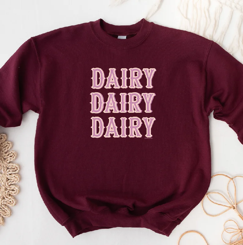 Western Dairy Crewneck (S-3XL) - Multiple Colors!