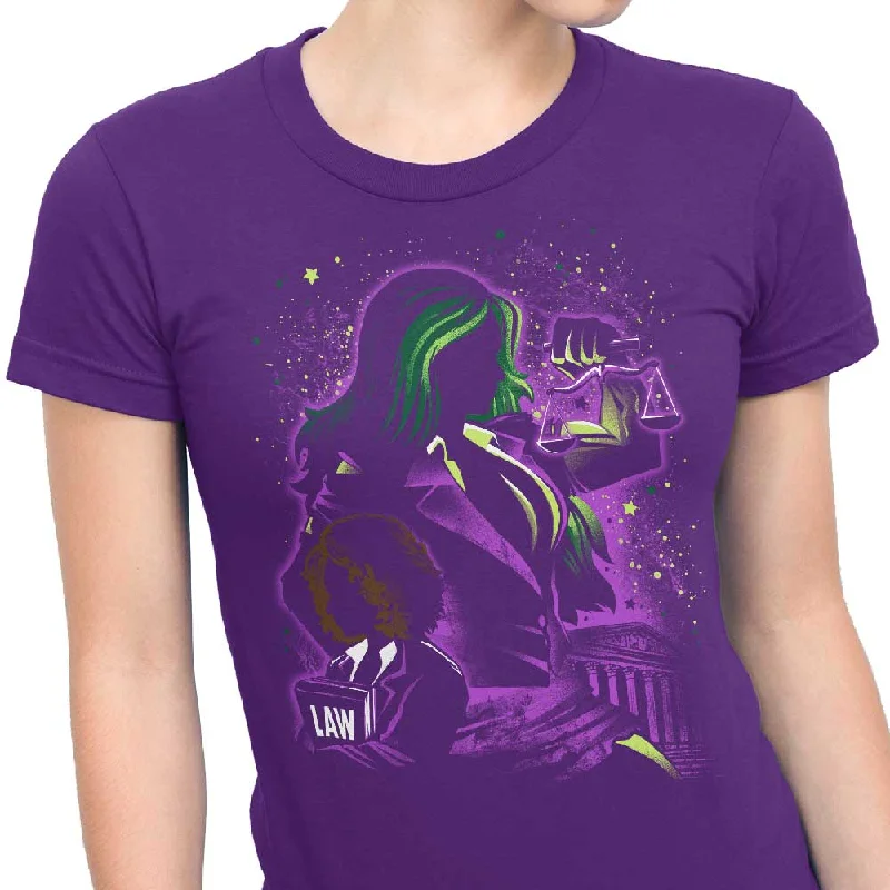 Women's Premium T-Shirt / Purple / S