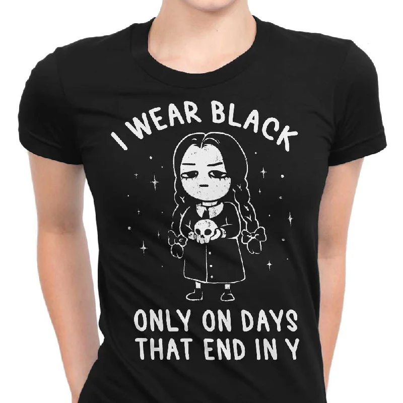 Women's Premium T-Shirt / Black / S