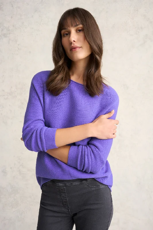 Purl Cotton Jumper