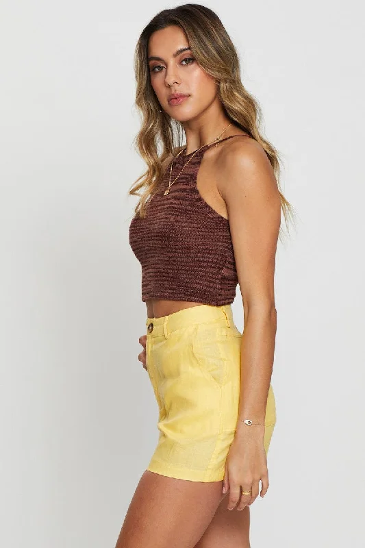 Multi Knit Top Sleeveless