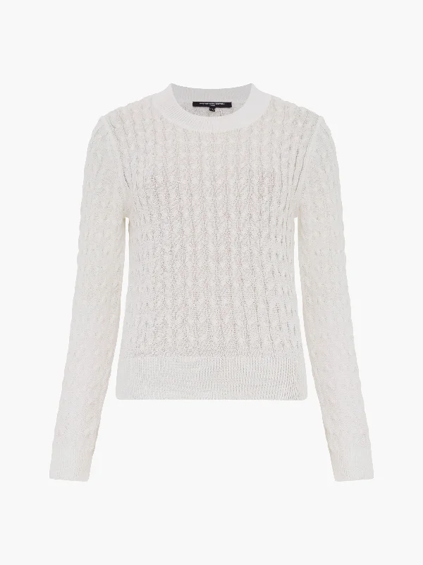 Niko Open Knit Long Sleeve Jumper