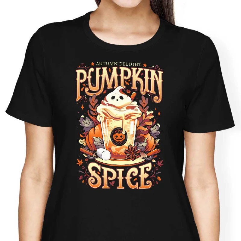 Ghostly Pumpkin Spice - Women's Apparel