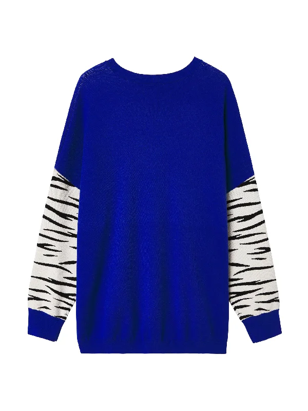 'Twin Tiger' Oversized Knit